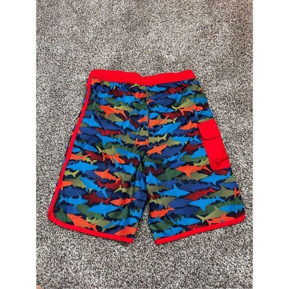 Land’s End swim trunks size 14-16 slim C33-29 - Picture 2 of 4